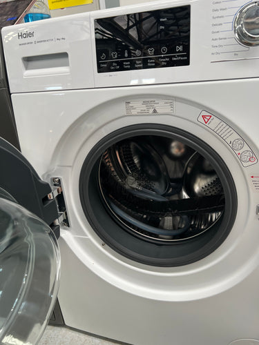 Factory second Haier 8kg/4kg Washer Dryer Combo HWD8040BW1 - Second Hand Appliances Geebung